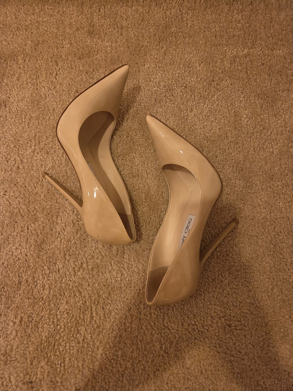 Jimmy Choo Anouk120 Nude 39 - Picture 8 of 12